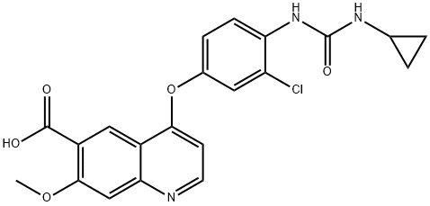 乐伐替尼杂质F,417717-21-6,结构式