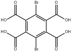 3,6-二溴苯基-1,2,4,5-四甲酸, 41819-13-0, 结构式
