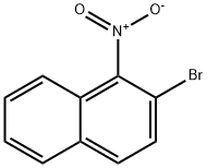 2-bromo-1-nitronaphthalene, 4185-62-0, 结构式