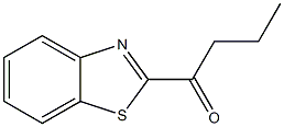 1-Butanone,1-(2-benzothiazolyl)-(9CI) Structure