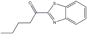 1-Pentanone,1-(2-benzothiazolyl)-(9CI) Structure