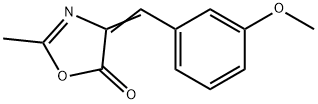 5(4H)-Oxazolone, 4-[(3-Methoxyphenyl)Methylene]-2-Methyl- Structure