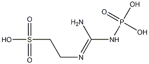 taurocyaminphosphate Struktur