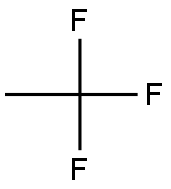11,1,1-Trifluoroethane,420-46-2,结构式