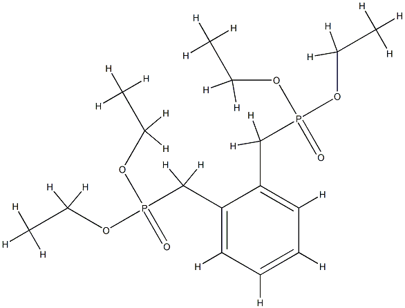 P,P'-[(1,2-Phenylene)bis(Methylene)]bisphosphonic Acid P,P,P',P'-tetraethyl ester Structure