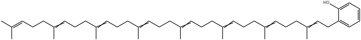 2-octaprenyl phenol Struktur