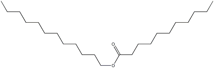 Undecanoic acid dodecyl ester Structure