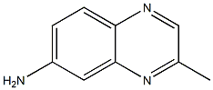 6-Quinoxalinamine,3-methyl-(9CI) Struktur
