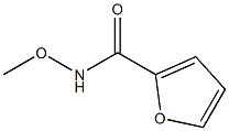 2-Furancarboxamide,N-methoxy-(9CI) 化学構造式