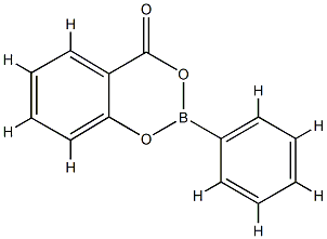 2-Phenyl-4H-1,3,2-benzodioxaborin-4-one 结构式