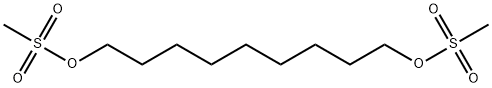 Bis(methanesulfonic acid)nonane-1,9-diyl ester 结构式