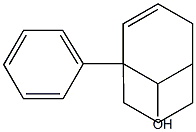(1R,5S,9-syn)-1-フェニルビシクロ[3.3.1]ノナ-2-エン-9-オール 化学構造式