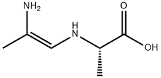 L-Alanine,N-[(1Z)-2-amino-1-propenyl]-(9CI) Struktur