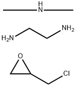 乙二胺与环氧氯丙烷和二甲胺的聚合物,42751-79-1,结构式