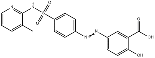 methylsulfasalazine Struktur