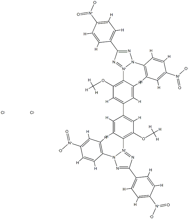 四硝基四唑兰, 42798-98-1, 结构式