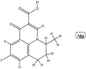 FLUMEQUINE SODIUM Structure