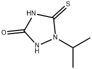 1,2,4-Triazolidin-3-one,1-(1-methylethyl)-5-thioxo-(9CI) Structure