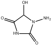 1-AMino-5-hydroxyhydantonin Structure