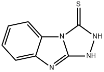 3H-1,2,4-Triazolo[4,3-a]benzimidazole-3-thione,1,2-dihydro-(9CI) Struktur