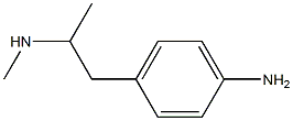 4-Amino-N,α-dimethylbenzeneethanamine Structure
