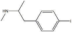 4-Iodo-N,α-dimethylbenzeneethanamine Structure
