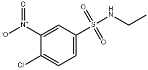 4-氯-3-硝基苯磺酰乙胺 结构式