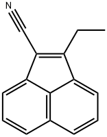 1-Acenaphthylenecarbonitrile,2-ethyl-(9CI) Structure