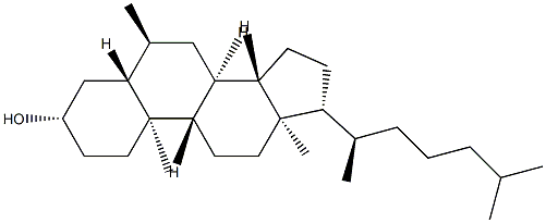 43217-64-7 6α-Methyl-5α-cholestan-3β-ol