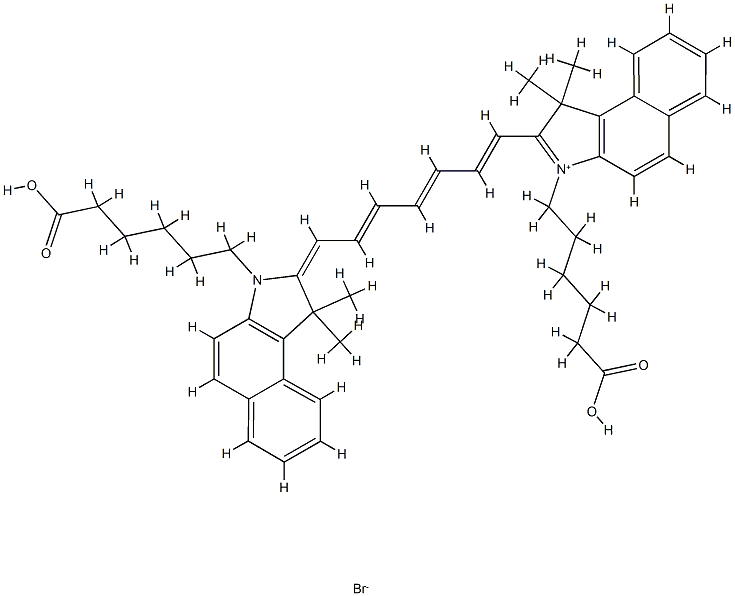 Cy7.5 DiAcid Structure