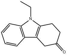 3H-Carbazol-3-one,9-ethyl-1,2,4,9-tetrahydro-(9CI) Structure
