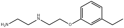 1,2-Ethanediamine,N-[2-(3-ethylphenoxy)ethyl]-(9CI) 结构式