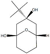 9-Oxabicyclo[3.3.1]nonane-1,3-diol, 3-(1,1-dimethylethyl)-, (1R,3S,5S)-rel- (9CI)|