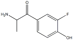 Propiophenone,  2-amino-3-fluoro-4-hydroxy-  (7CI,8CI) Structure