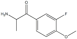 Propiophenone,  2-amino-3-fluoro-4-methoxy-  (7CI,8CI) Structure