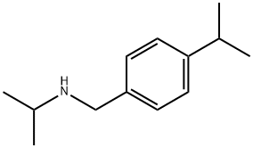 propan-2-yl({[4-(propan-2-yl)phenyl]methyl})amine Struktur