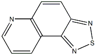 [1,2,5]Thiadiazolo[3,4-f]quinoline Struktur