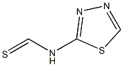 Methanethioamide,  N-1,3,4-thiadiazol-2(3H)-ylidene-,  [N(E)]-  (9CI) Structure
