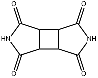 1,2,3,4-环丁四烷四碳二亚胺, 4415-88-7, 结构式