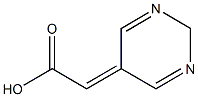 delta5(2H),alpha-Pyrimidineacetic acid (8CI) Structure