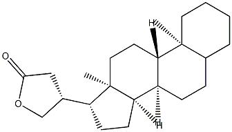 5ξ-カルダノリド 化学構造式