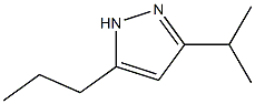 1H-Pyrazole,3-(1-methylethyl)-5-propyl-(9CI) Structure
