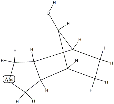 4,7-Methanoisobenzofuran-8-ol,octahydro-,stereoisomer(9CI) 化学構造式