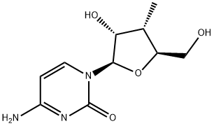 3'-Deoxy-3'-alpha-C-Methylcytidine Structure