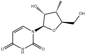 3'-Deoxy-3'-alpha-C-Methyluridine Structure
