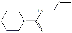1-Piperidinecarbothioamide,N-2-propenyl-(9CI) 结构式