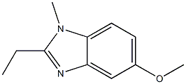 1H-Benzimidazole,2-ethyl-5-methoxy-1-methyl-(9CI) Structure