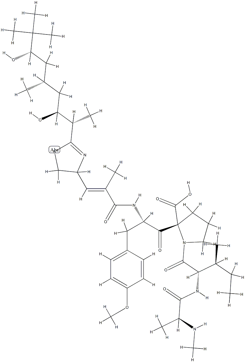 アプラトキシンB 化学構造式