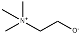 2-(トリメチルアミニオ)エタノラート 化学構造式