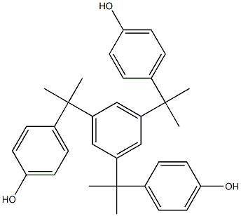 1,3,5-Tris(4-hydroxy-α,α-dimethylbenzyl)benzene|4,4',4'-(苯 -1,3,5-三(丙烷 -2,2-二基))三酚